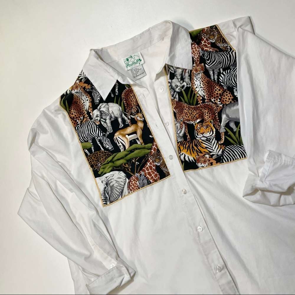 COPY - Animal Print Button Up Shirt